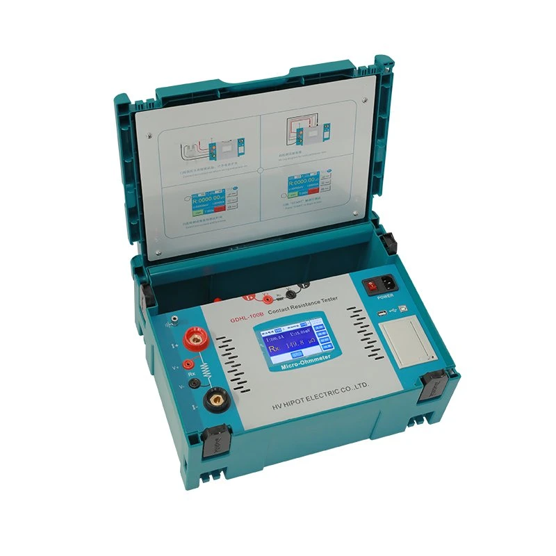 HVHIPOT 100A HIGHLY PORTABLE MICRO-OHMMETER GDHL-100B