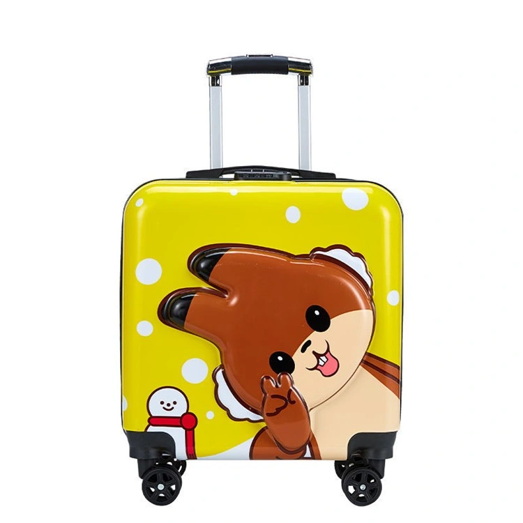 Zonxan Personalized Children Kids Rolling Suitcase Hard Case Luggage Travel Trolley Bags for Kids Children