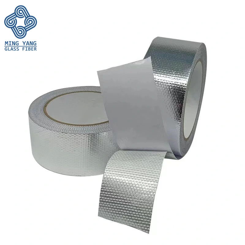 Sellado y parches de aluminio reforzado con fibra de vidrio resistente al agua de cinta de aluminio