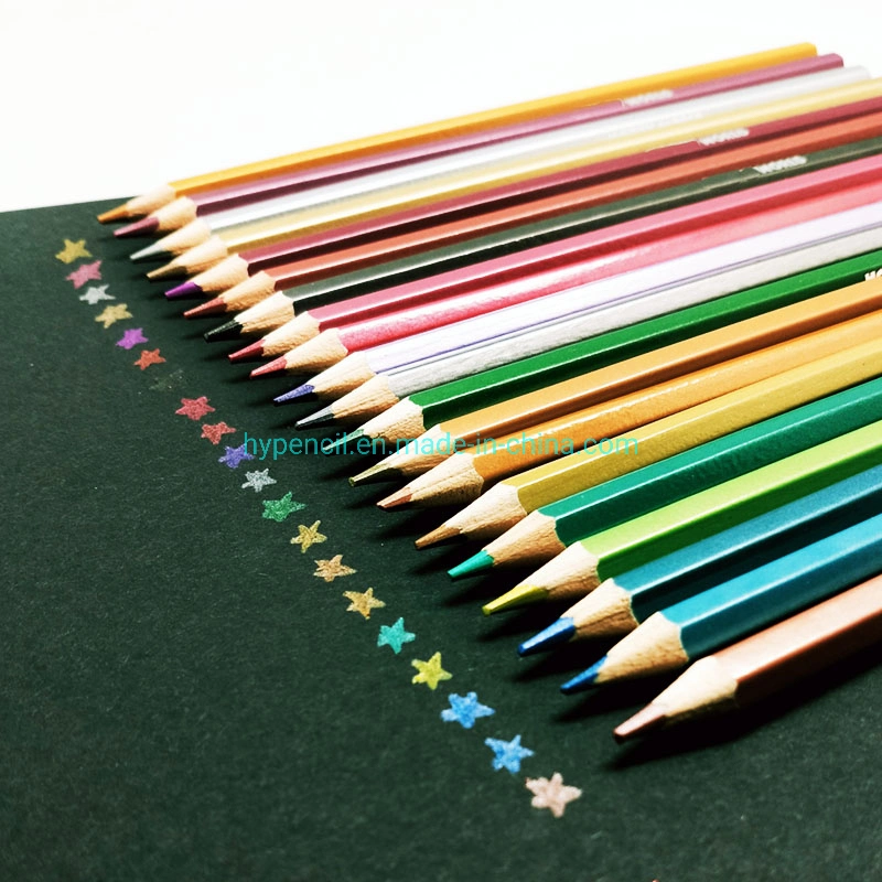 20 Metallic Color Drawing Pencil