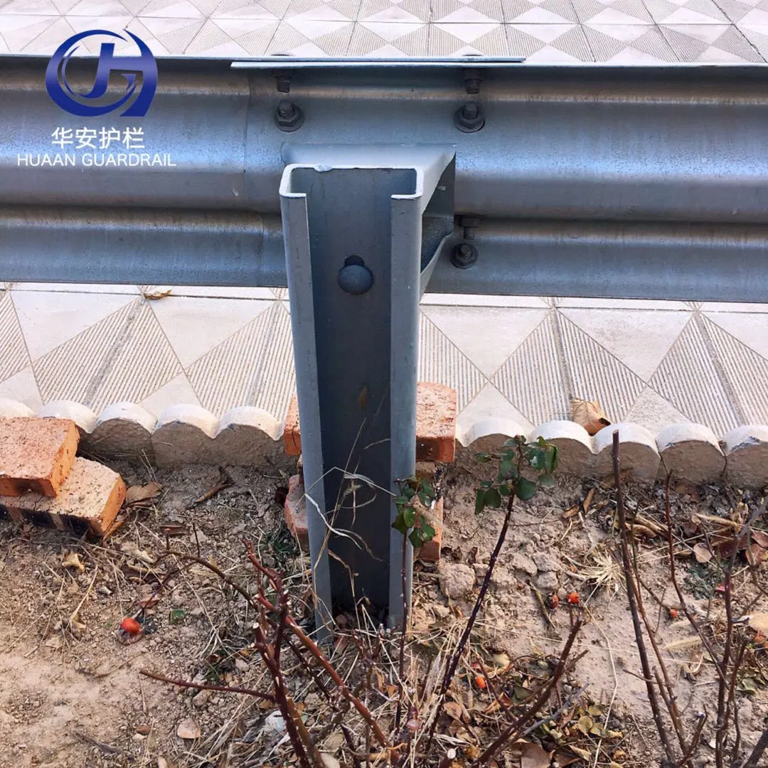 Aashto M-180 Standard Galvanized Guardrail H Section Post to Indonesia