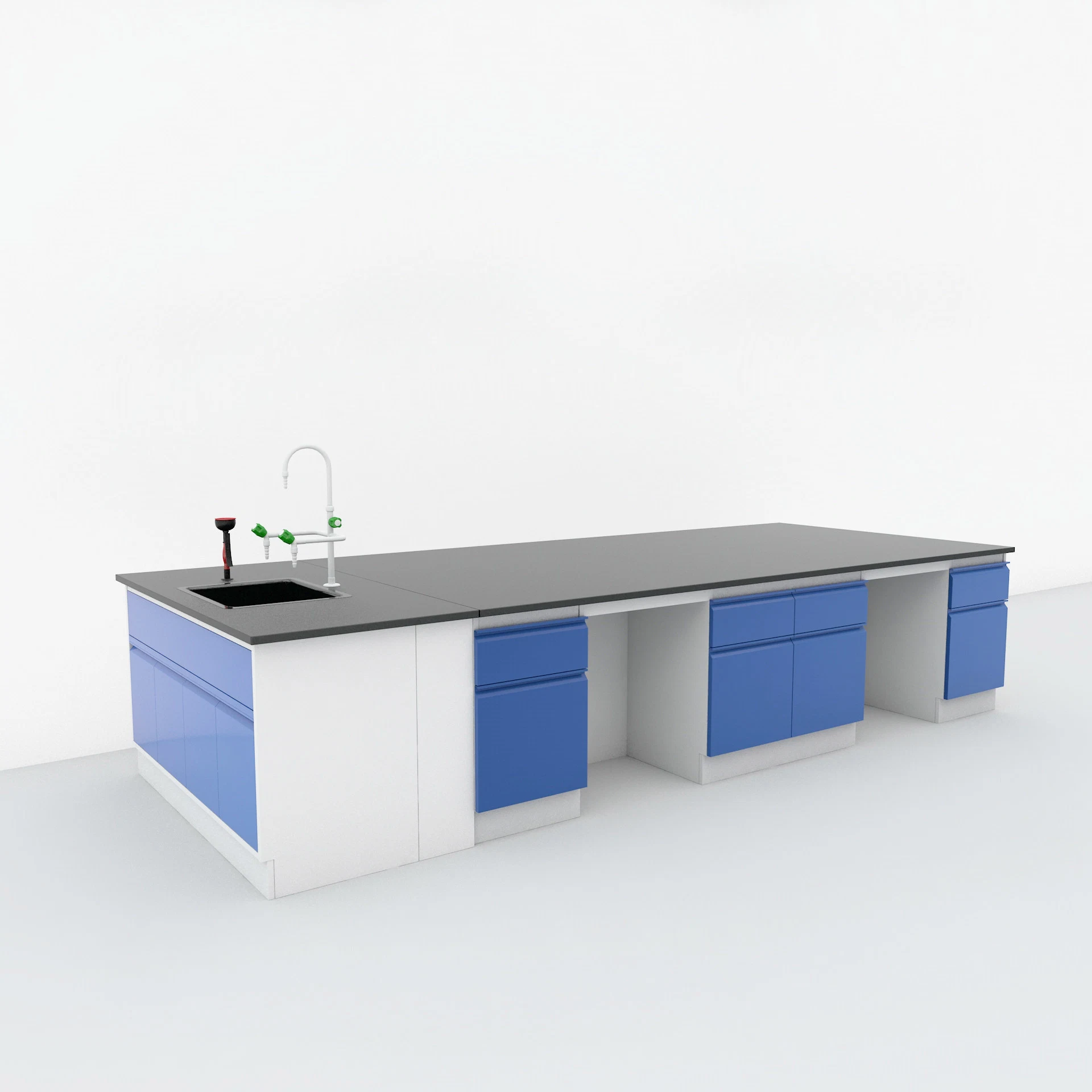 CE Certification Lab Bench Phenolic Reisn Worktop Island Bench Workstation