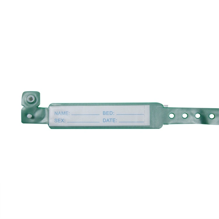 Pulseras médicas/PVC PVC Banda ID del paciente de Hospital para Niños y Adultos