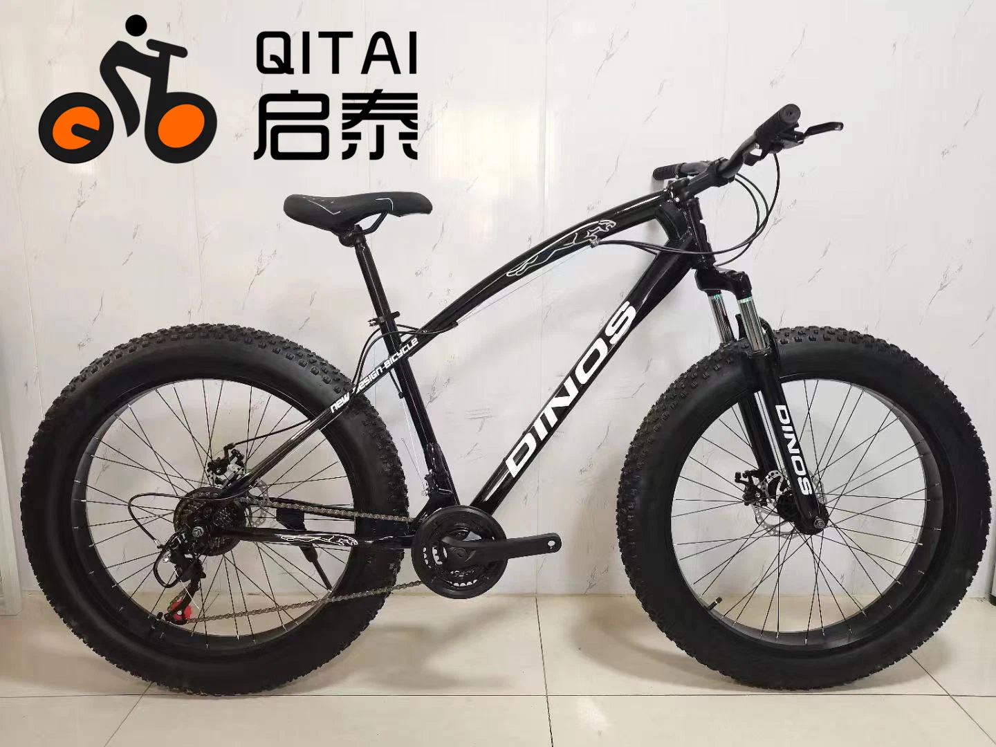 2021 Nuevo diseño del modelo 26*4.0 pulgadas neumático de bicicleta de montaña con grasa de color brillante 21 Marcha Bike