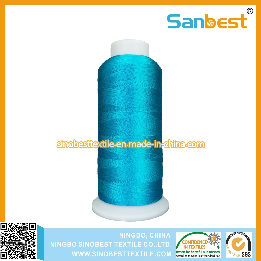 100% Rayon Embroidery Thread with High Tensile Strength