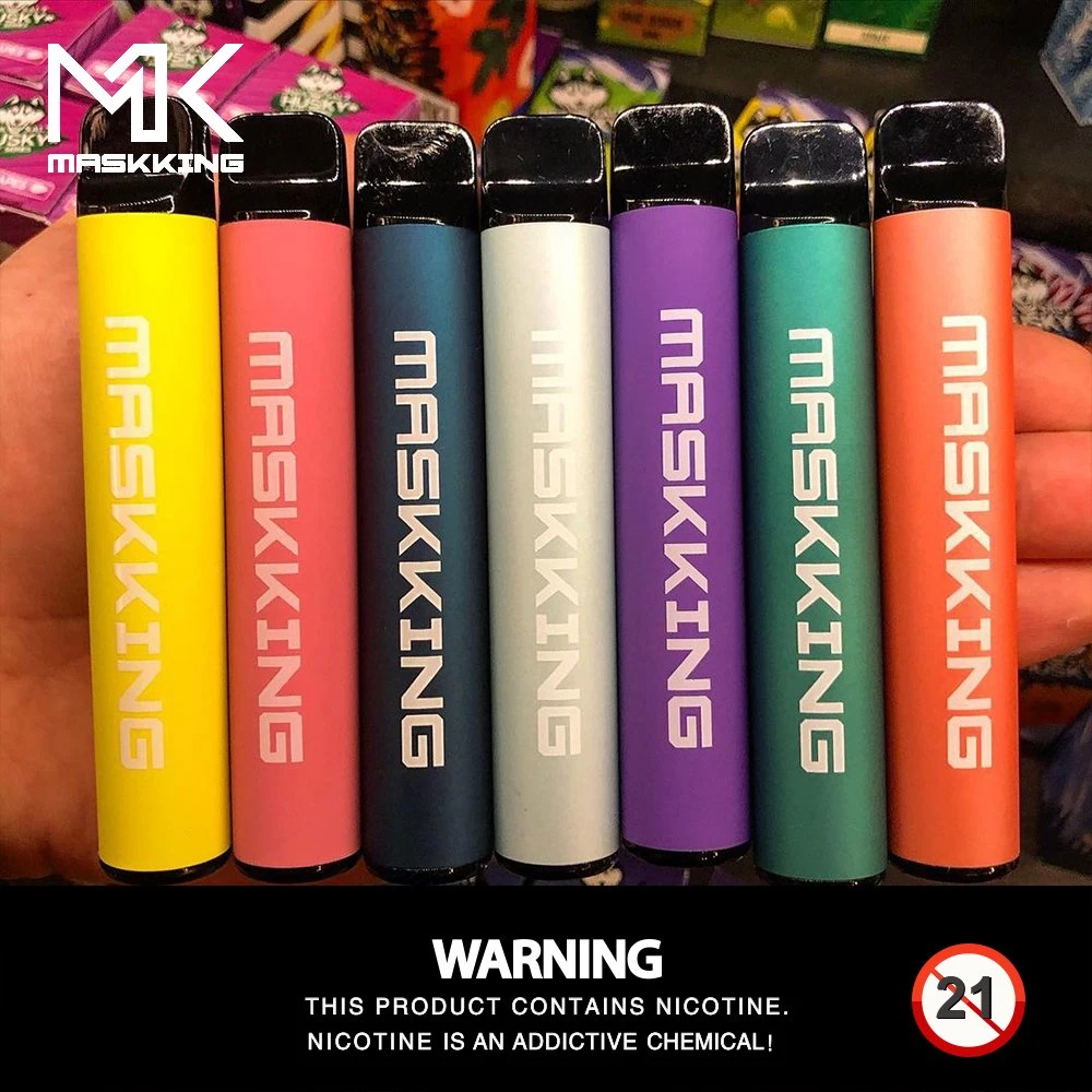 Wholesale/Supplier Maskking 1000 Puffs Original Pre-Filled High PRO Disposable/Chargeable Vape Pen