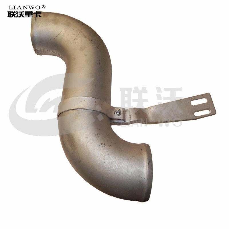 Sinotruk camión piezas de repuesto intercooler Acero salida tubería Wg9725530230