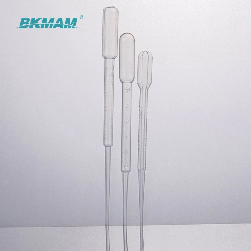 ISO Certificated Sterile Soft Graduated Pipette Drooper Plastic Pasteur Pipette for Laboratory