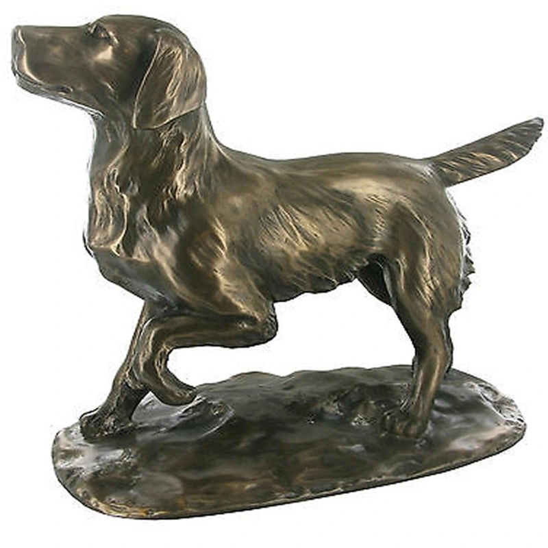 Jardin extérieur statue sculpture bronze chien en Métal Décoration pour la vente