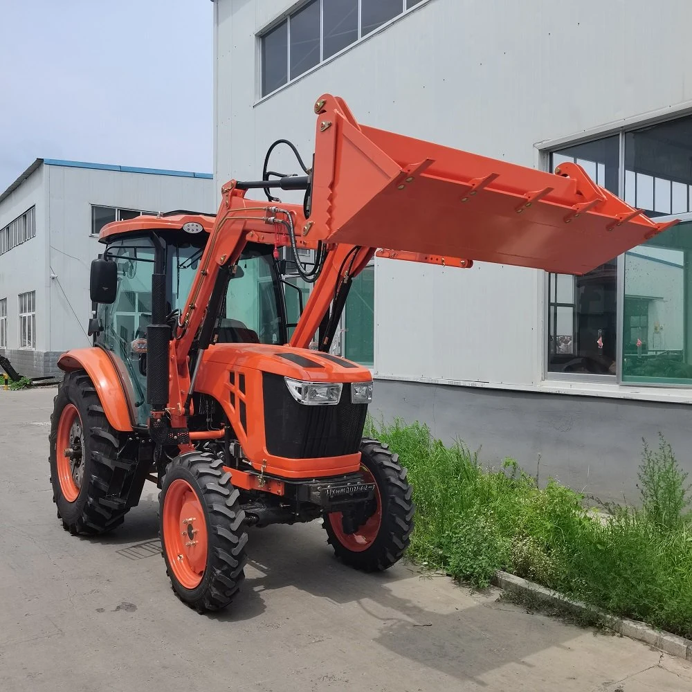 China High quality/High cost performance  80HP Farm Tractor Many Auxiliary Agricultural Tools Optional