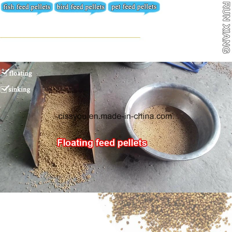 Floating Pet Fish Food Feed Pellet Extruder Machine