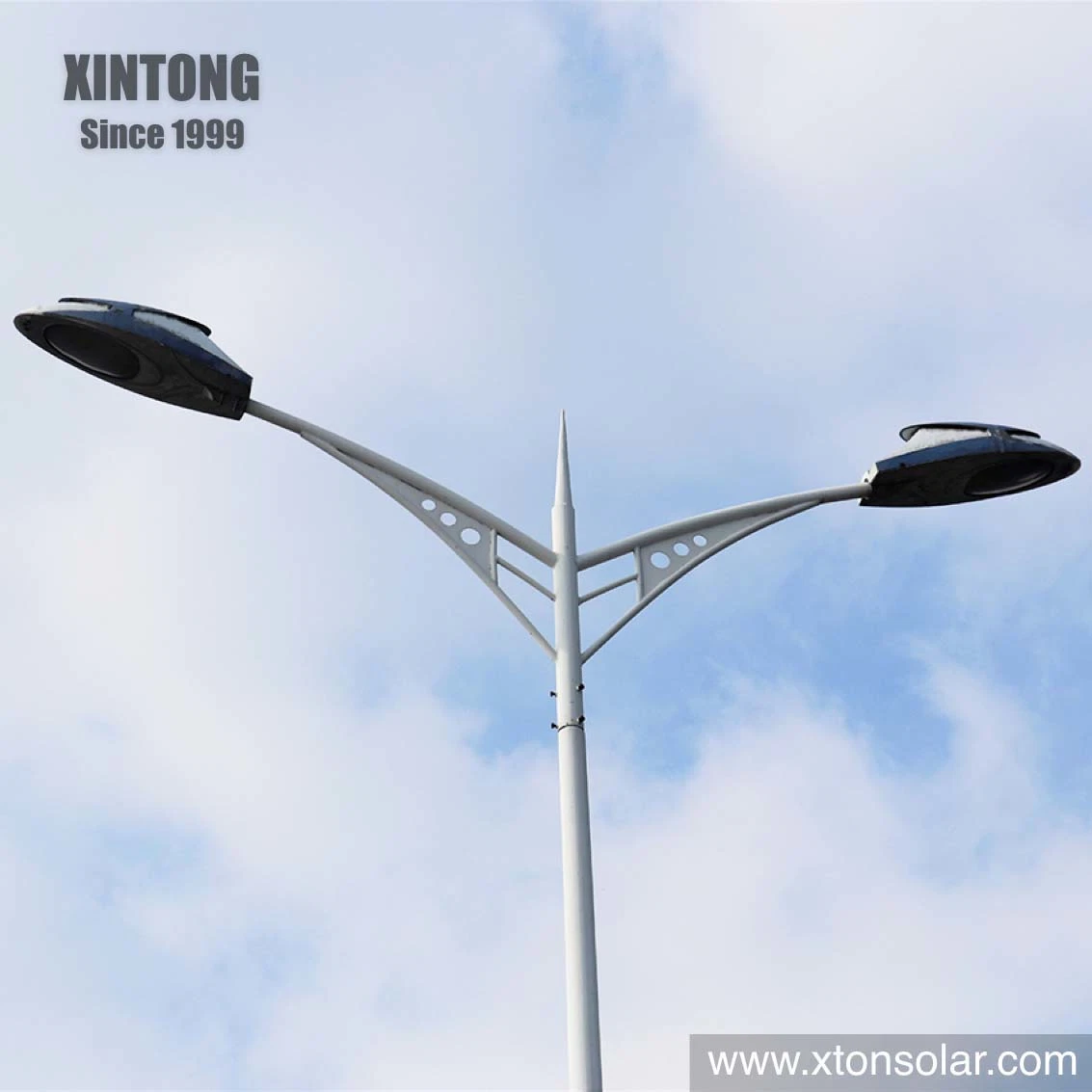 All in Two Park Lot Outdoor LED Integrated Solar Garden Road Street Light