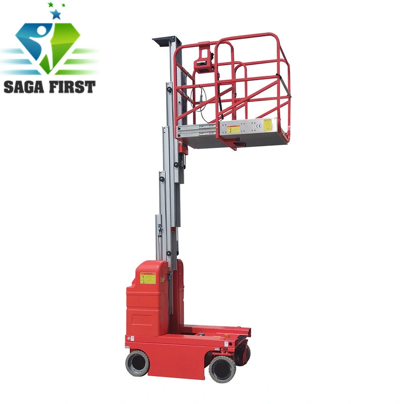 100kg~250kg Load Compact Aluminum Work Platform Mobile Building Lift