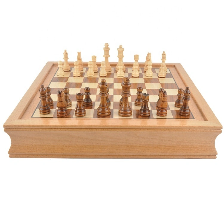 2023 High quality/High cost performance  Deluxe Wood Chess and Checkers