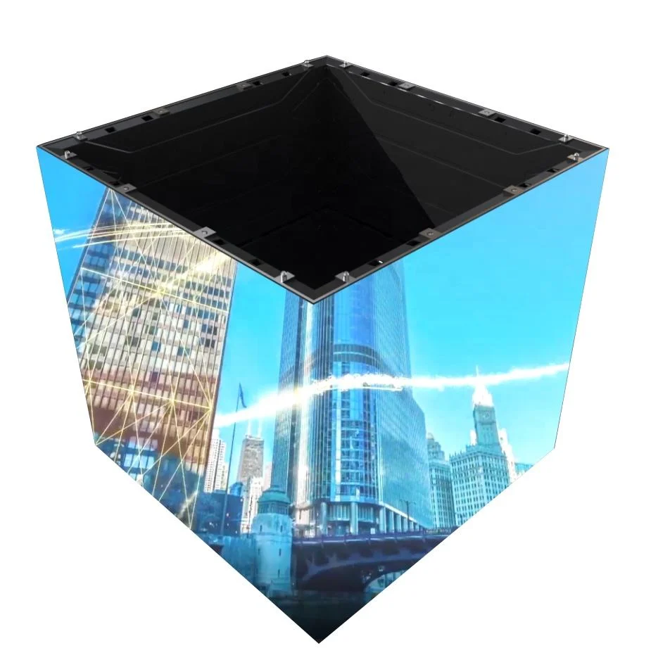 Square SMD LED Panels LED Billboard Stage Customised Cube LED Display Screen