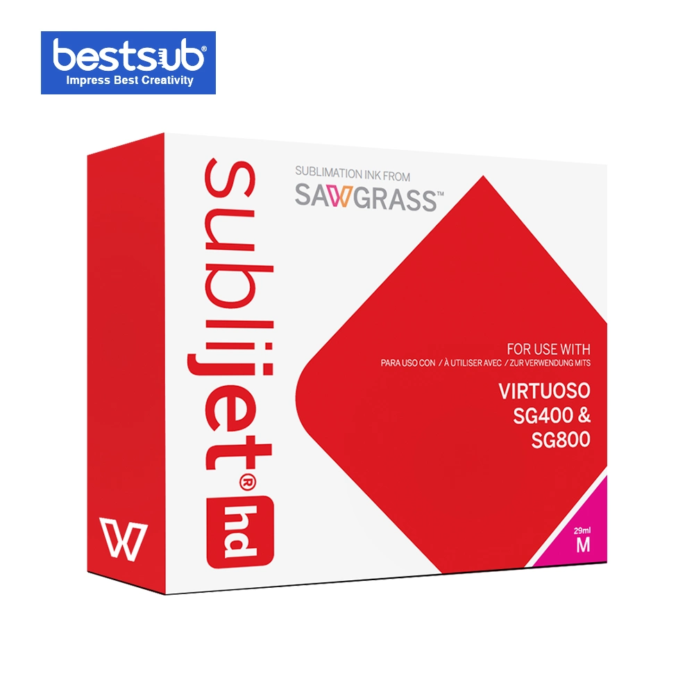 Virtuoso Sawgrass Sg400m Sublimation Printer Ink Cartridge (Magenta)