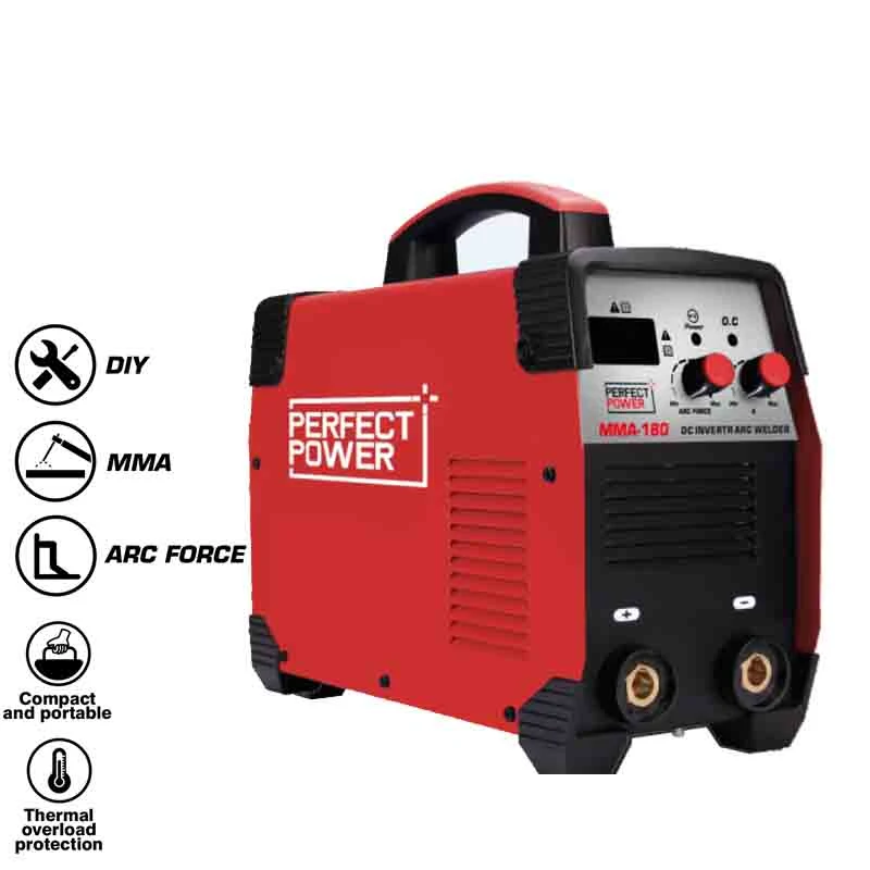 MMA Welder Manual Arc Welder MMA-180 IGBT Inverter Welding Machine