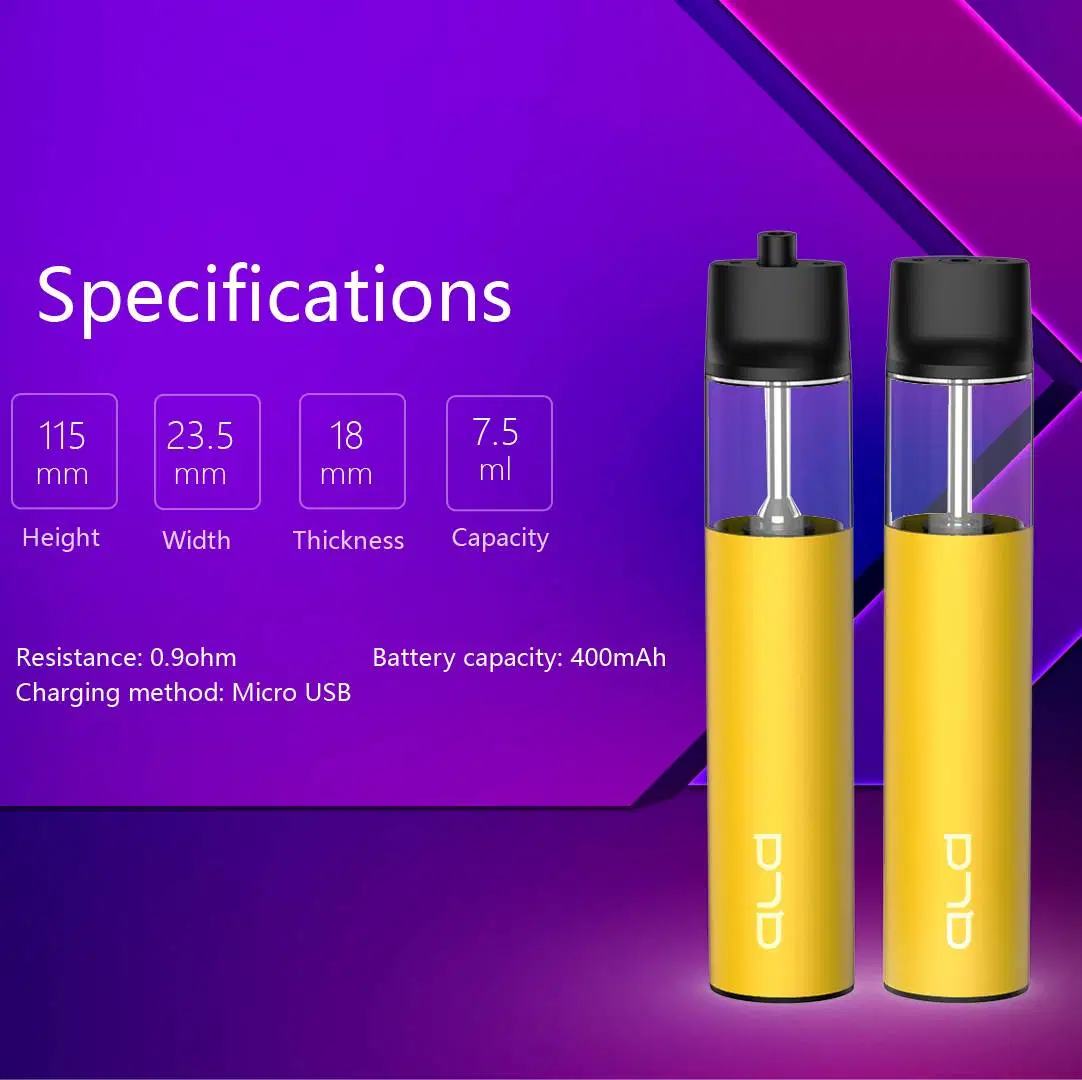 Laudable Lead-Time & Shipment Control Mini vape Disposable/Chargeable Pod System 2500 Puffs