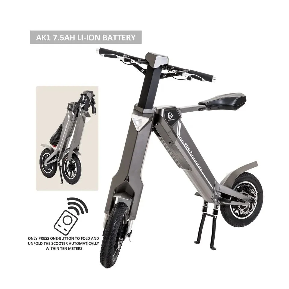 Smart Remote Rebatimento automático de bicicletas eléctricas portáteis de bicicletas adulto de mobilidade scooters eléctricas