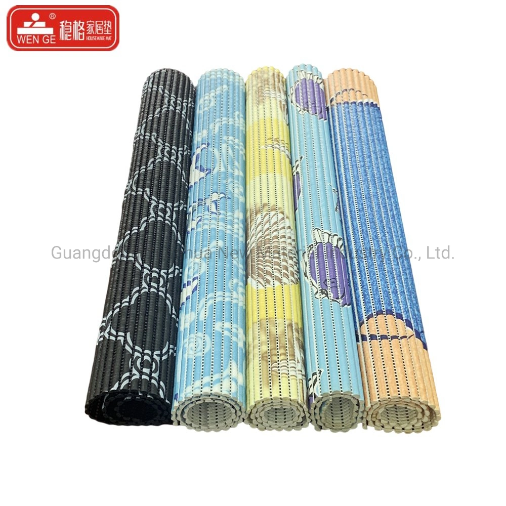 PVC Foam Carpet Floor Mat PVC Non Slip Door Mat Area Rug PVC Floor Mat for Living Room