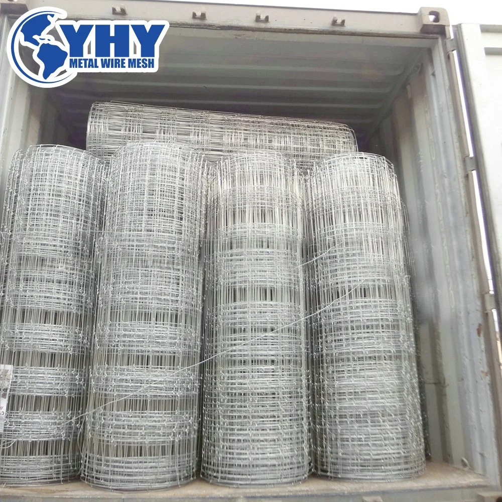 1.5mx100m Tight Lock Knot Woven Metal Fence for Deer