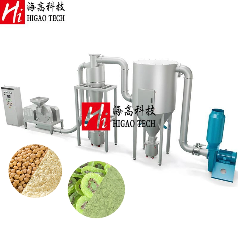 Yam Flour Mill Potato Seeds Cake Teff Garlic Carrot Powder Making Pulverizer Machine