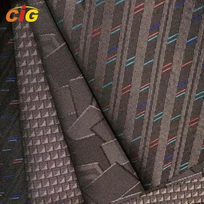 تصميم جديد أنيق مكوك جميلة جاكار Auto Bonding Fabric Textile