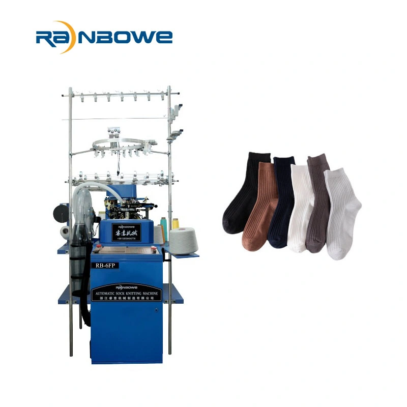 Automatic Lubrication System Sock Knittting Machine for Sports Socks Making