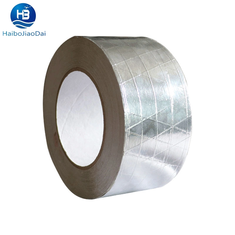 Aluminum Foil Glass Fiber Cloth Tape Moisture-Proof, Anti-Corrosion, High Temperature Resistant Glass Fiber Cloth Fireproof