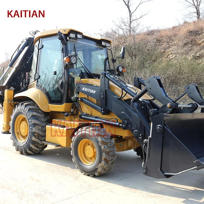 Backhoe Wheel Backhoe Loader Overseas Wholesale Suppliers Backhoe Loader 4X4 with Attachment Kt40-30