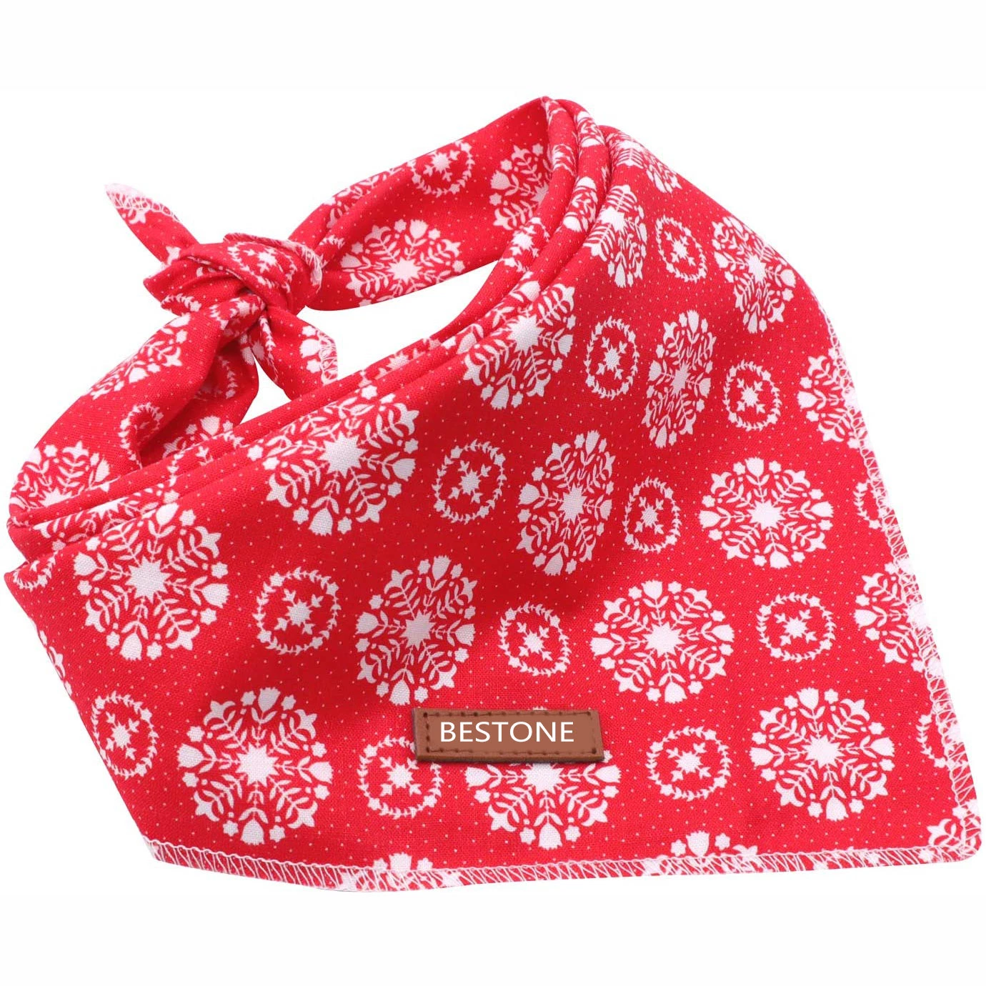 Fashionable 100% Cotton Fabric Breathable Reversible Dog Accessories Bandana