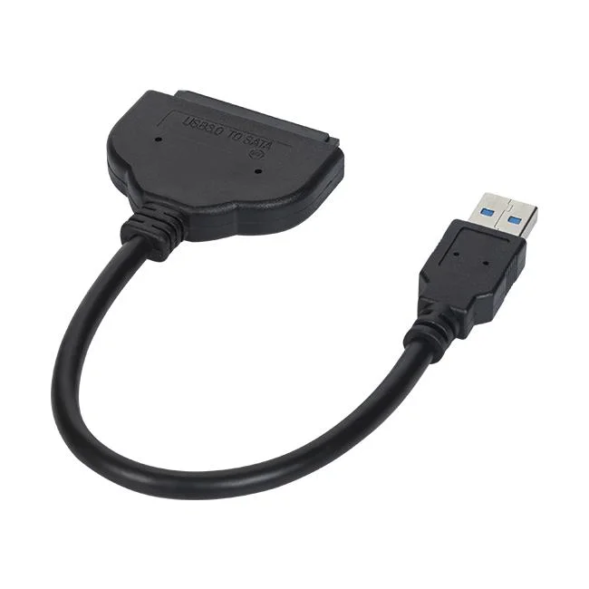 USB 3,0 A Stecker auf 7+15pin SATA Kabeladapter