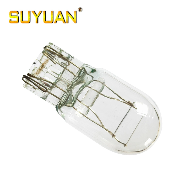 Auto Light Bulb T20 W21/5W White Halogen 7440 7443 Brake Stop Light Tail Light for All Vehicles