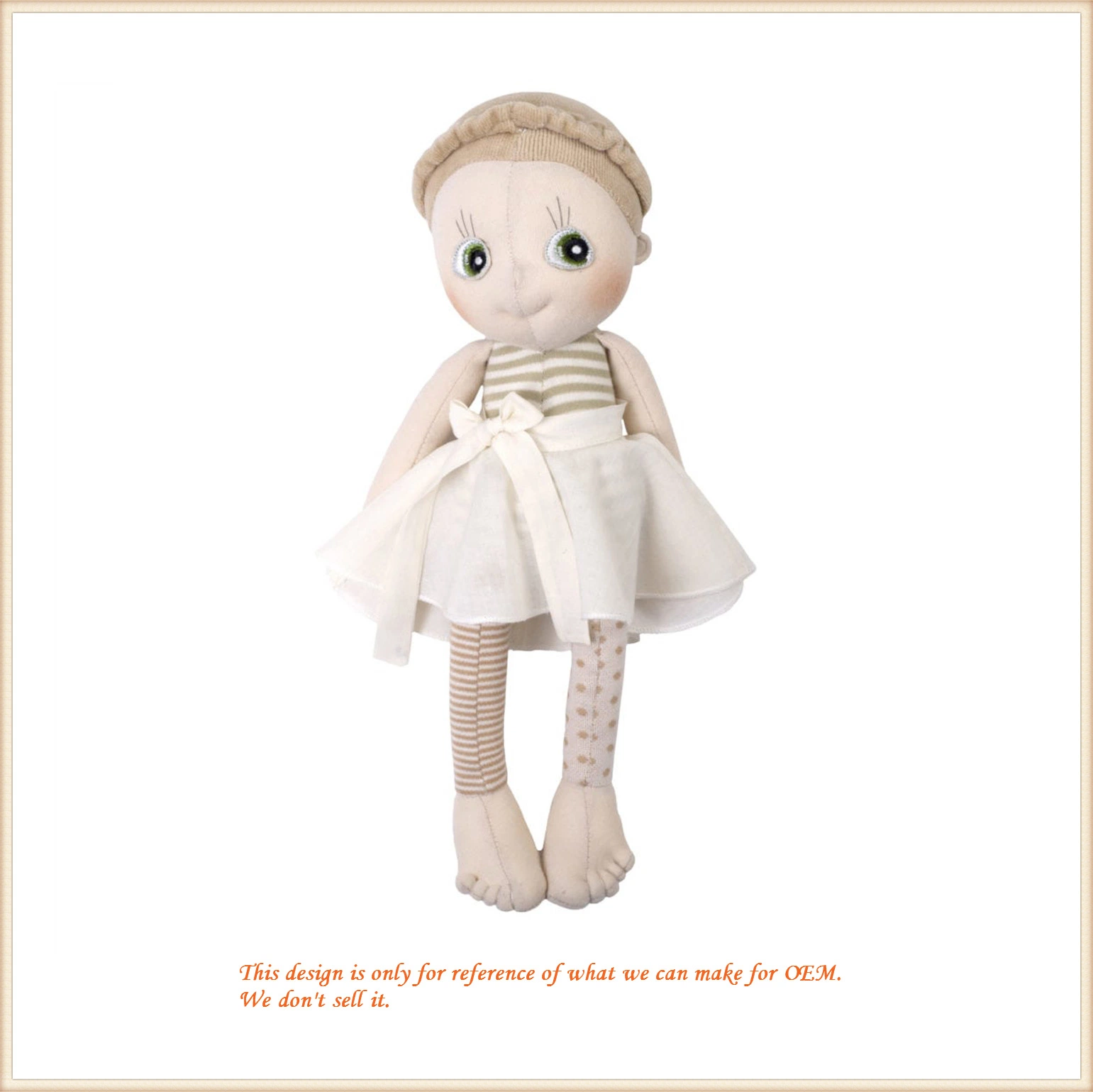 Plush/Stuffed Wedding Girl Dolls Customized Lovely Girls Toys