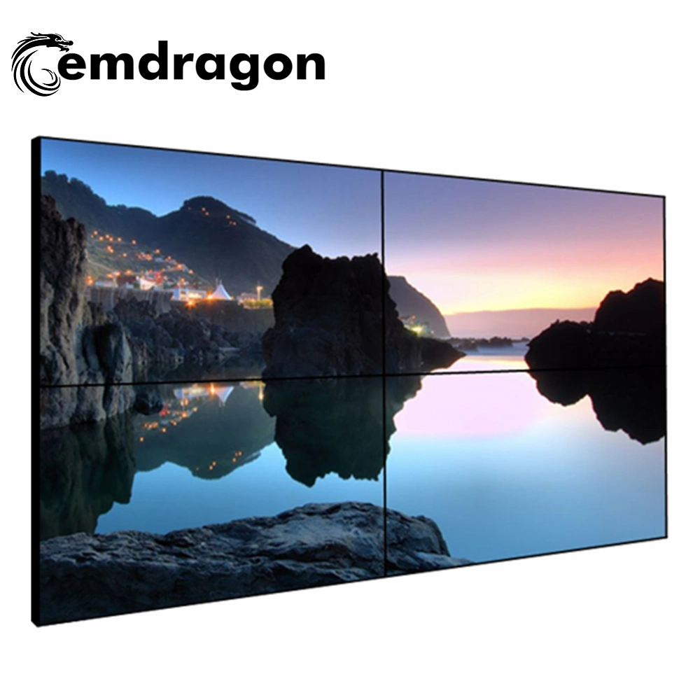 2X2 Video Wall 46 Inch All in One PC LED Digital Signage 1080P HD All in One PC Auto Play Monitor (1920X1080 resolution)