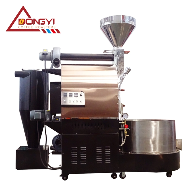 Dongyi Control de temperatura de 20kg de gas industrial tostadoras de café para la venta