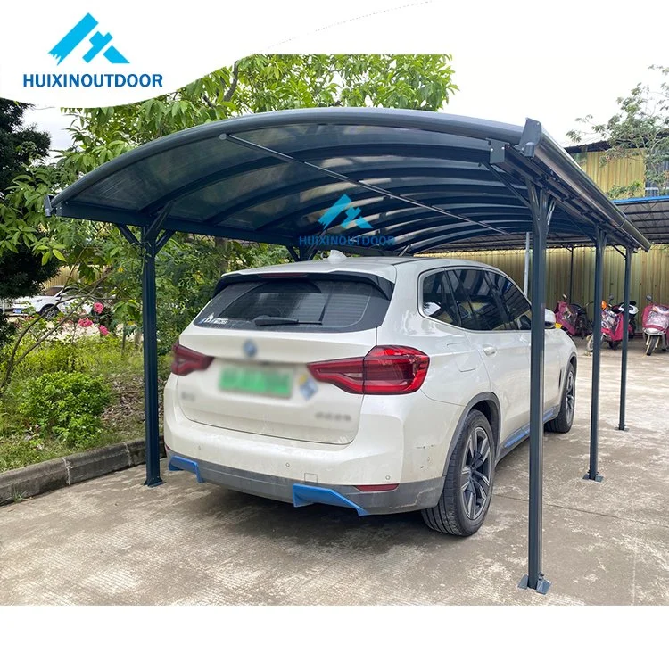 2 Post Cover Lean to Remote Controlled Folding Carport