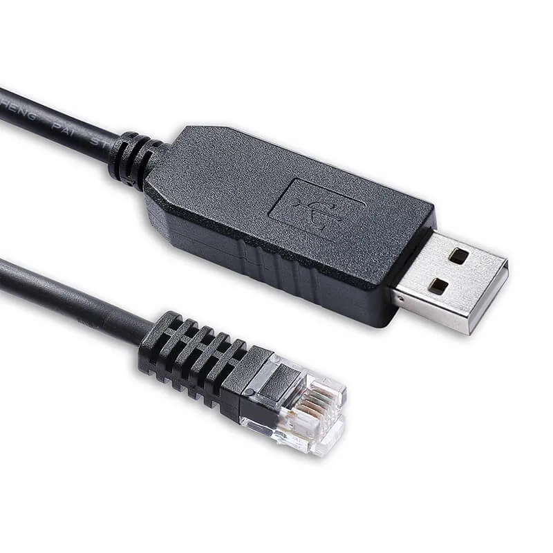 Cabo de comunicação de ligação ao PC de montagem Skywatcher AZ-GTI FDTI USB FT232rl UART TTL para cabo de controlo de PC RJ12 6p6c