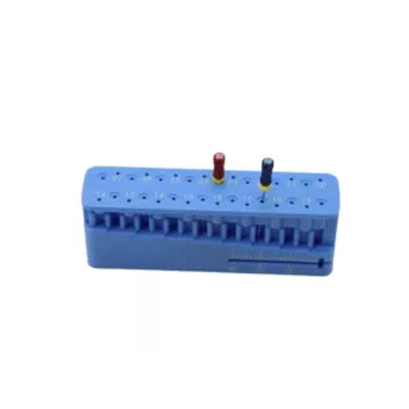 Dental Materials Endo Measuring Block Table for Endodontic Consumable