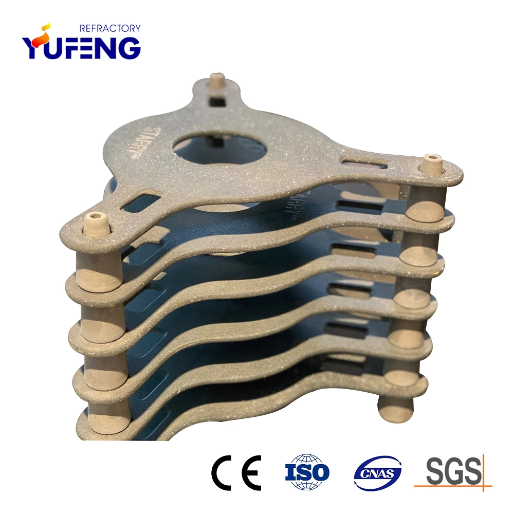 Long Service Life Pure Sintering Fine Sic Grain Recrystallized Kiln Furniture Sanitary Ware Plate