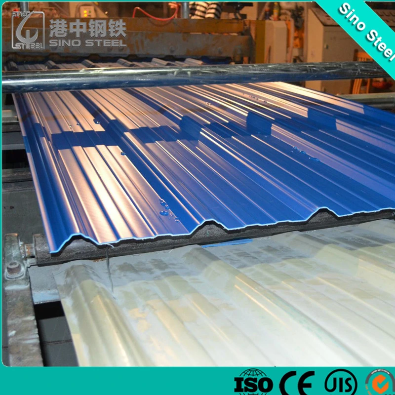ASTM A793 G500 Az120 Гальвалугогофрированная сталь для листа крыши Строительные материалы