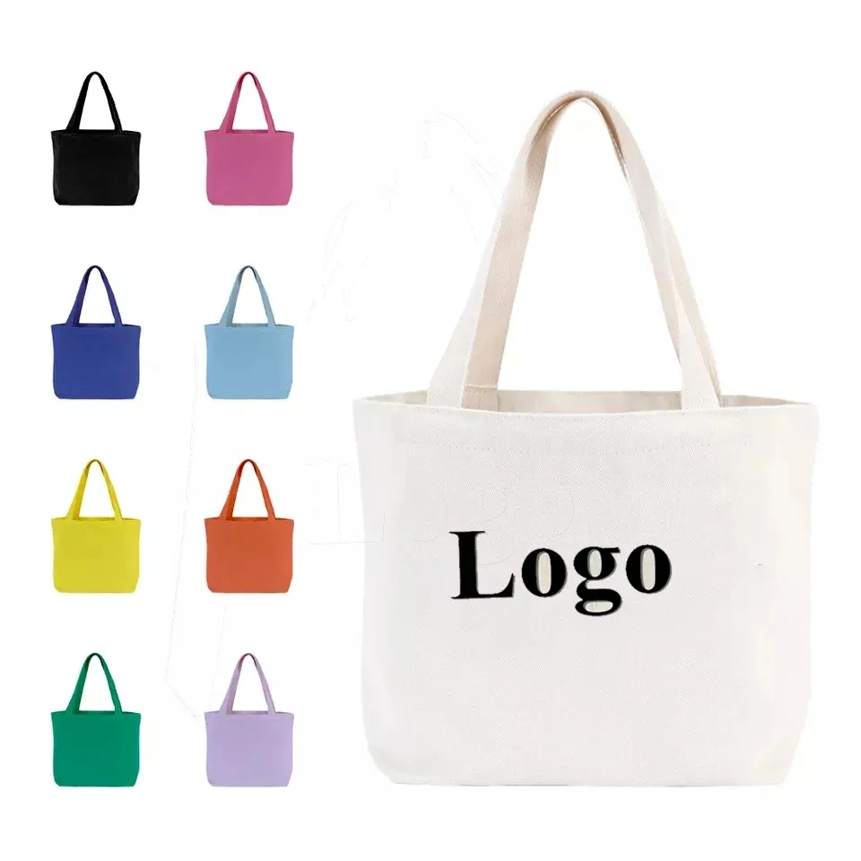 Настраиваемый логотип печати экологически безопасные большой Обычная многоразовая органических магазинов женская сумка из хлопка с помощью программы Pocket подушек безопасности полотенного транспортера
