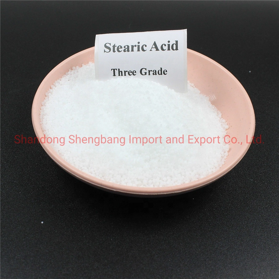 Stearic Acid CAS 57-11-4 for Textile PVC Rubber Cosmetic Chemicals