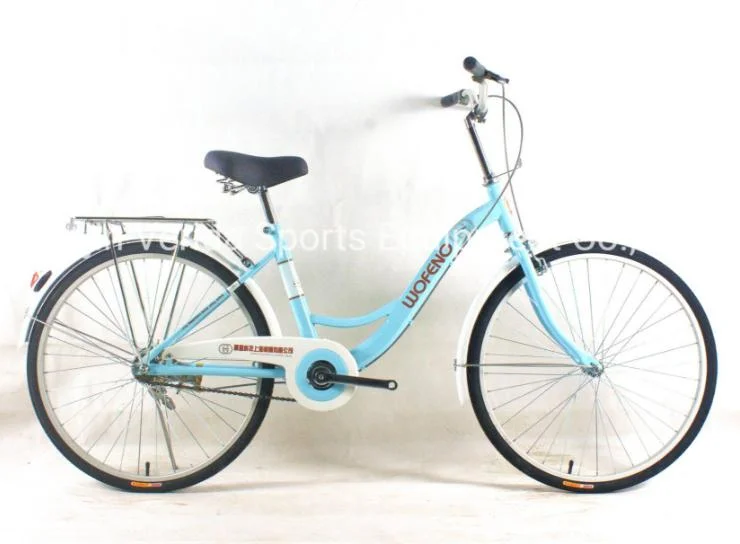 24*16 Inch Steel City Bike for Lady