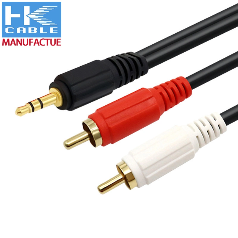 High quality/High cost performance  Waterproof M12 Connector Audio Video to RCA Cable for Rear View Mobile DVR Camera System