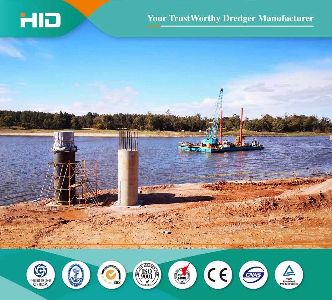 Modular Pontoons Work Floating Platform 100t-800t Loading Capacity Heavy Equipment Carrier Floating Barges