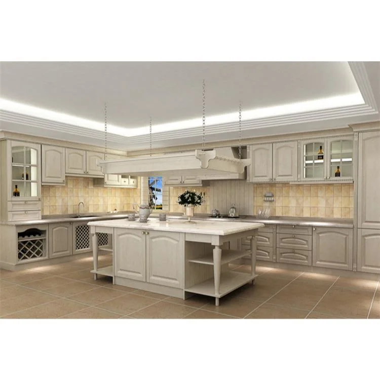 Cbmmart Complete Walnut European Style Luxury Black Wood Designs Modern Kitchen Cabinets