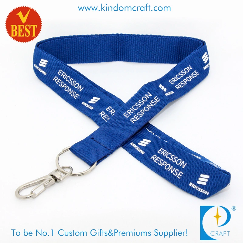 Hot Sale Customized Design Flat Polyester Printing Lanyard Neck Strap Ribbon From China in High quality/High cost performance 