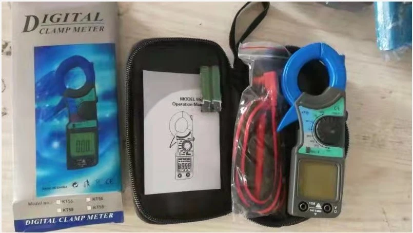 Bereich Digitale gleich-/Wechselspannungs-Strommesszange Multimeter-Strommesszange Kt55