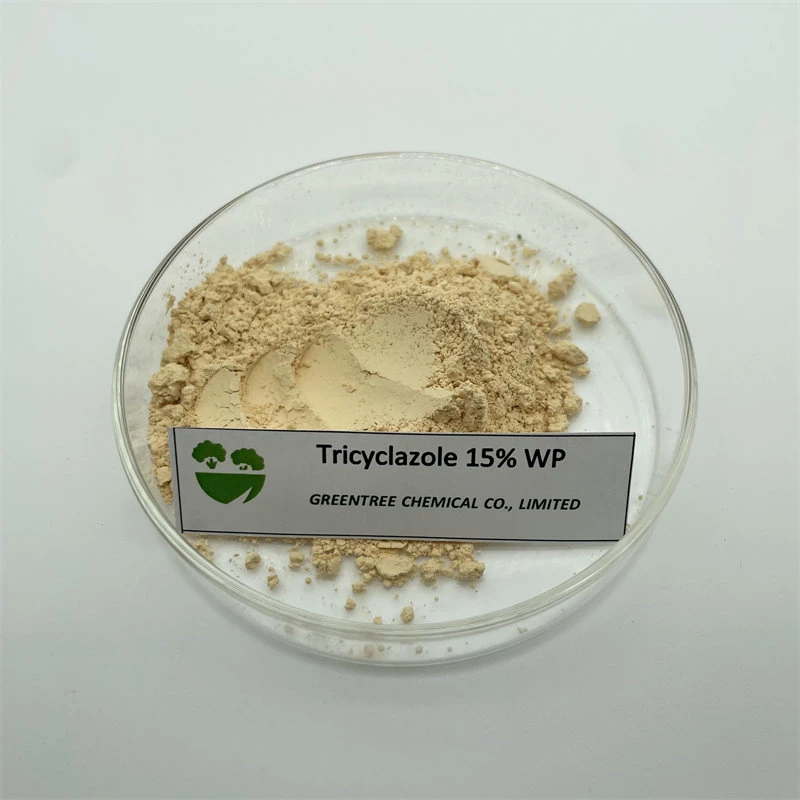 CAS No. 41814-78-2 Fungicide Pesticide Tricyclazole 15% Wp